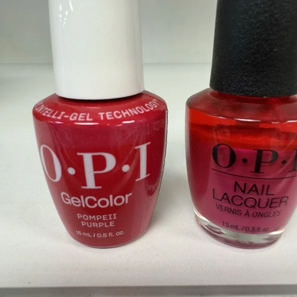 OPI GELCOLOR + Duo MATCHING GEL POLISH POMPEII PURPLE (GC C09 / NL C09)